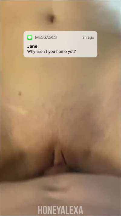 She loves doing this