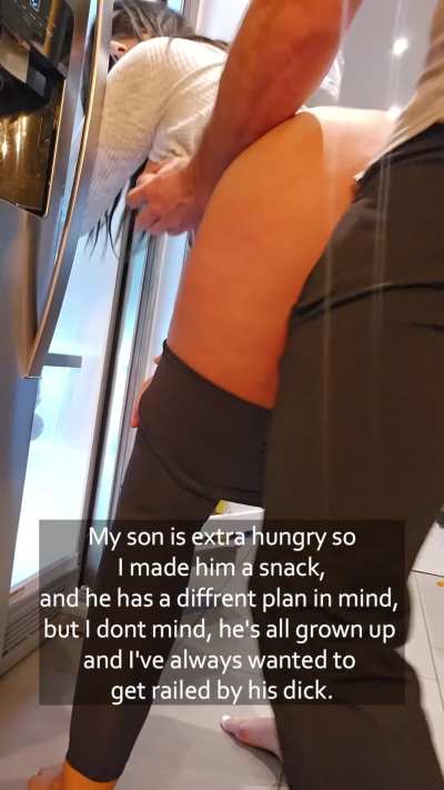 my son can always have me as his snack