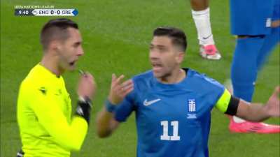 Jordan Pickford playing sweeper keeper (UEFA Nations League B)