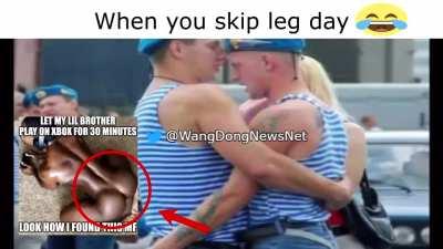 mfs who skip leg day be like 🤣