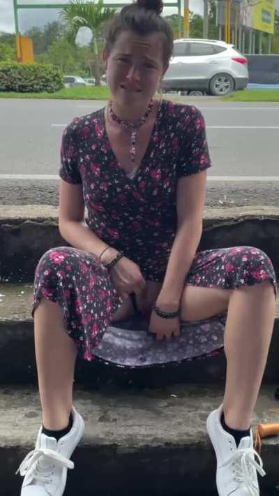 My luck wasn’t too good on this trip to the city. Caught twice in one day. But who cares? 🤷🏻‍♀️ [GIF]