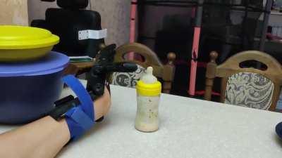 My first working prototype. Model was taken from thingiverse