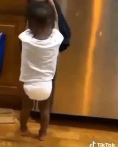 The way he reversed back