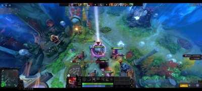 Shadow demon+Nature's prophet+Dazzle ultra kill 5 seconds after start