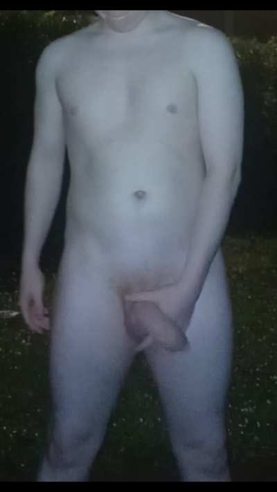 Getting completely naked in my local park