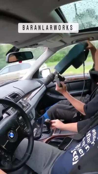 I was waiting for the airbag