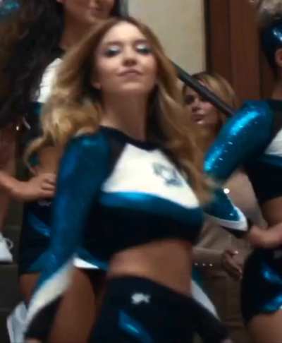 Cheerleader Sydney from Euphoria