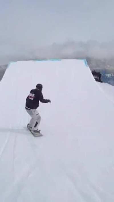 Zoi Sadowski-Synnott landing a back to back double Cork