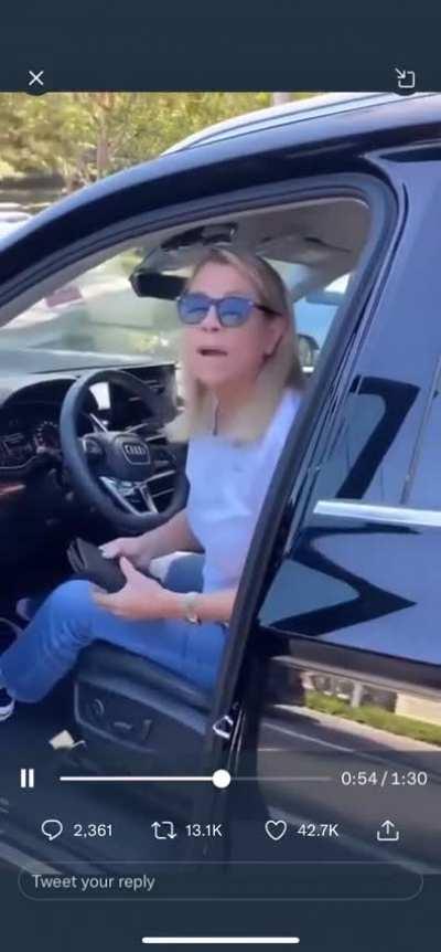 Can we just take a minute to recognize how durable that car was?!!! Is that an Audi? What kind of car takes that kind of punishment and still crusies 80 straight down the freeway?