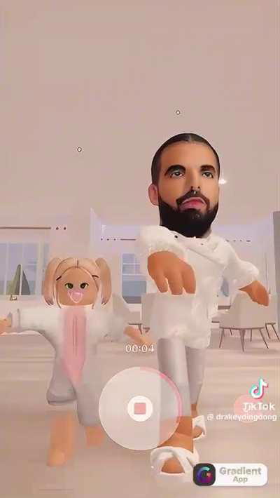 Awww Drake is making a TikTok with his gf :)