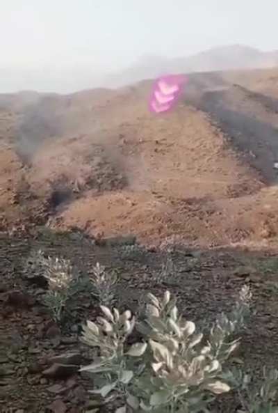 Taliban fleeing under Pakistani fire after a failed infiltration attempt