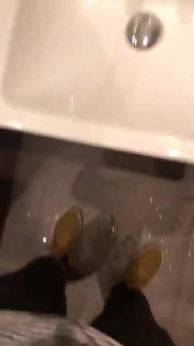Just guys pissing themselves