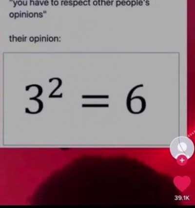 TikTok trying to understand basic math (impossible)