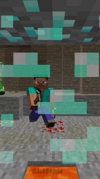 Ever wondered what it looks like to be Diamond Ore? yeah me neither but I'll show you anyway.