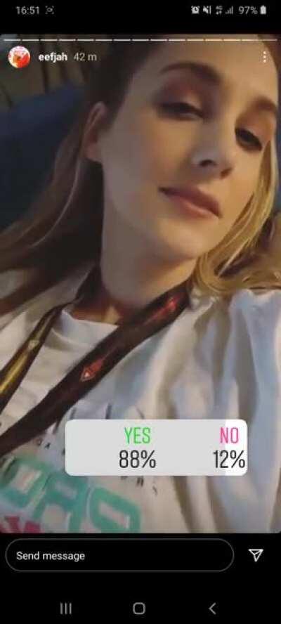 Lip Bite (Sorry, couldn't crop video)