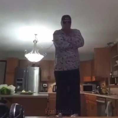 “You’re no good to me dancing”