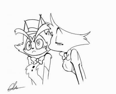 Surprise Attack, animation by artist Chio (@chio17464799)