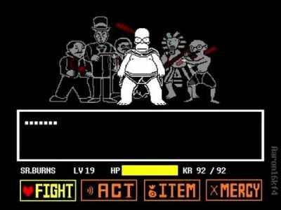 Homero con poder político>>>> cualquier personaje de ficcion