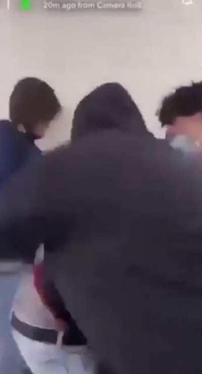 spitting turns into suplex slam