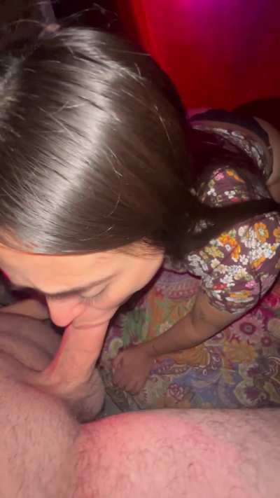 deep throat in thong