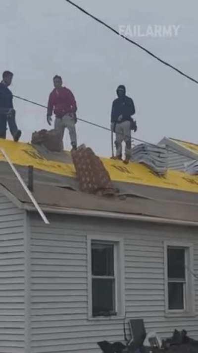 Guess who’s getting a free roof?