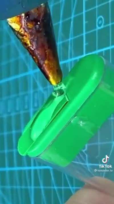 Self-made, but deadly for eyes.