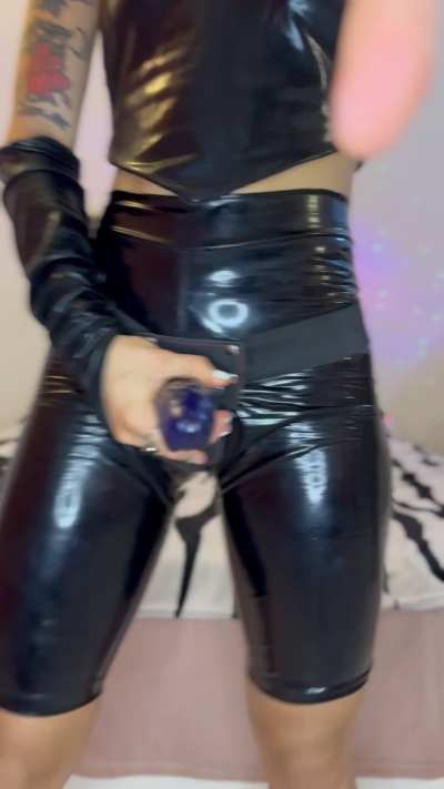 My strap-on is here to remind you of your place. Just relax and let me take control