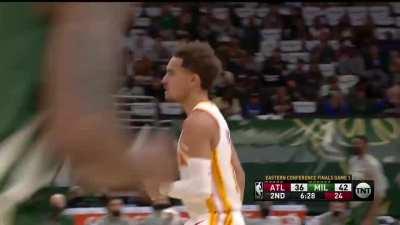 [Highlight] Trae Young GOES OFF for Playoff CAREER-HIGH 48 PTS, 7 REB & 11 AST in W 🥶 | ECF Game 1