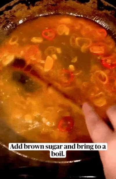 My first recipe of 2021! Spicy Shrimp with Coconut Milk Grits and it was my first time cooking with shrimp paste too...so tasty!