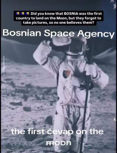 Bosnia won the 1744 space race 🇧🇦