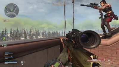 Best no scope in Warzone history? Credit to my buddy @PapiHitsThose
