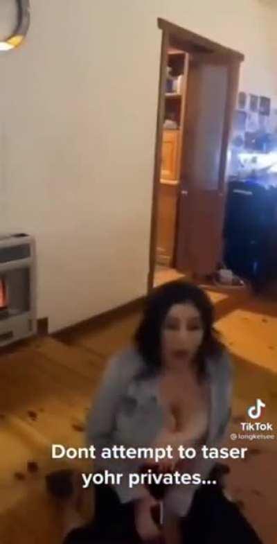 HMC while I tase my privates