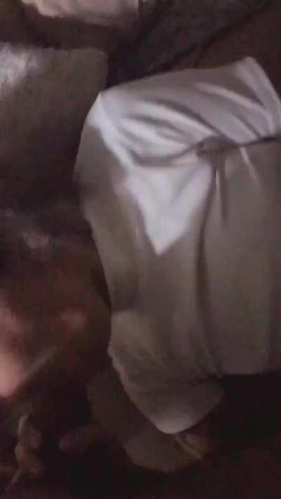 Blonde does a great job sucking it slow