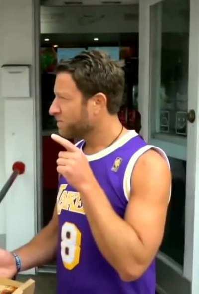 it looks like maybe he has