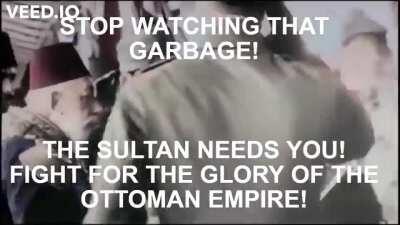 For the Sultan!