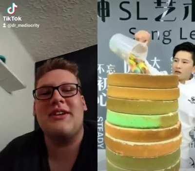 I would've enjoyed that cake if it wasn't for Satan's Play-Doh