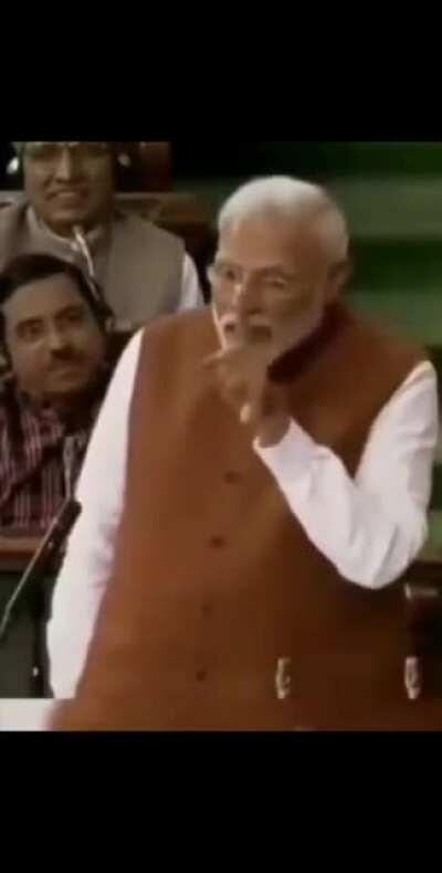 Modi ji finally addresses the unemployment issue.