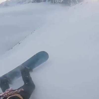 HMRB while I am snowboarding in a restricted zone