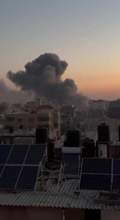 Delayed Bombardment Reduces Al-Ghazali Street to Ash, Near Sheikh Radwan Neighborhood