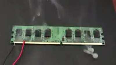 It's a burning memory 