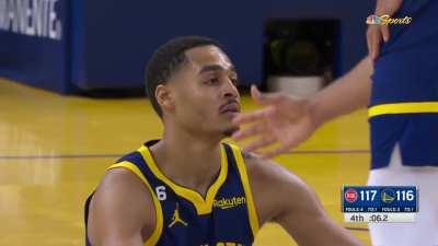 [Highlight] Pistons force a Jordan Poole turnover with 8 seconds left