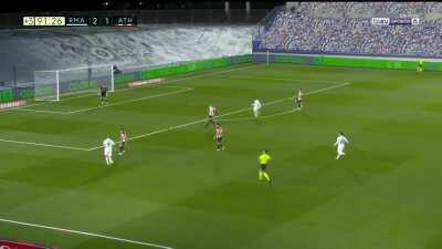 Thibaut Courtois save vs. Athletic Bilbao 90+3'