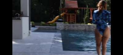 He keeps hinting at a only fans I think they are starting to consider it he sees the profit she can bring in 🍑