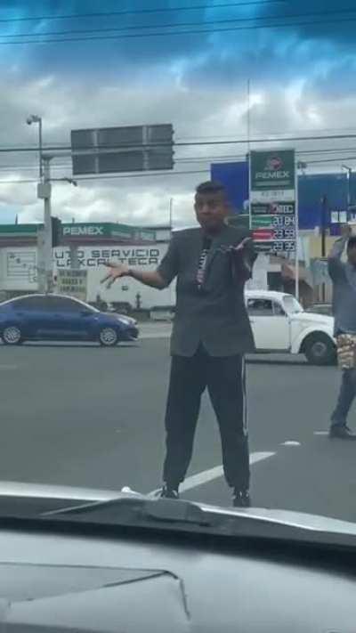 This is a weird red light