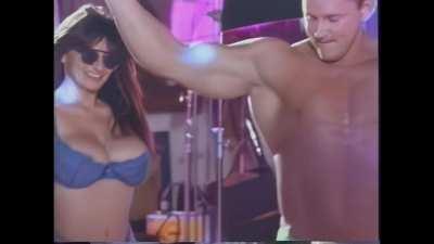 Petra Verkaik on the Playboy Channel, 1990.