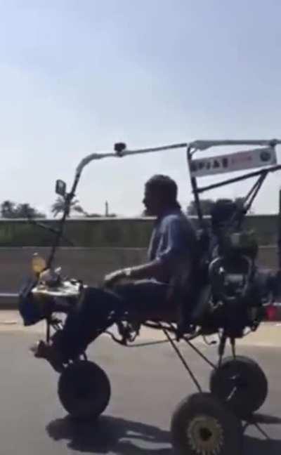 Home made danger on the road