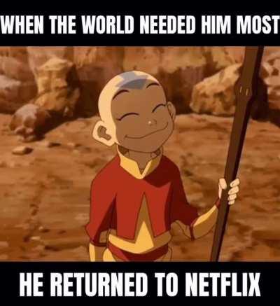 He is the Avatar after all! [MEME]