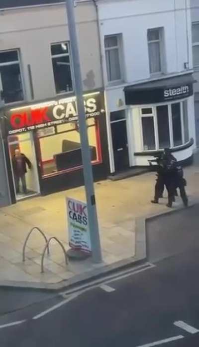 Armed standoff Northern Ireland