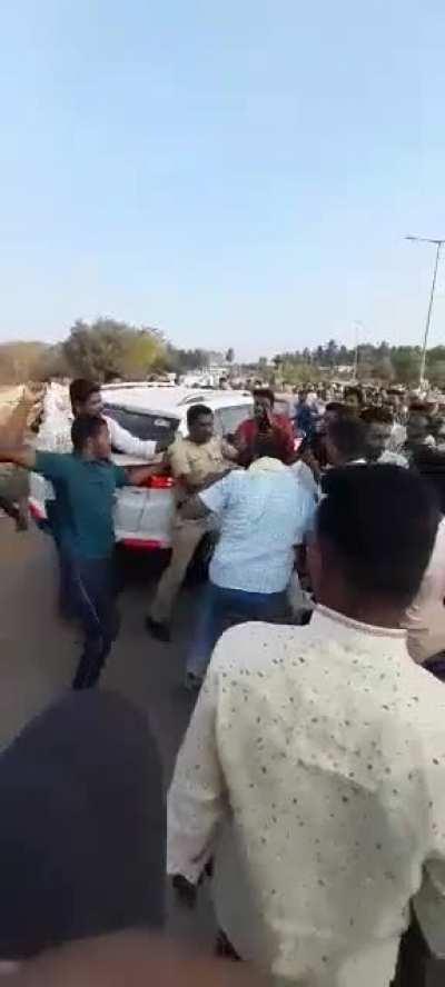 Indians attacking covid-19 'health' officers