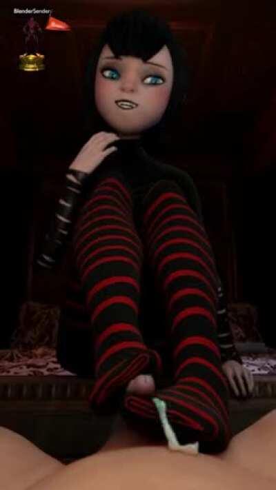 Mavis footjob by blendersender